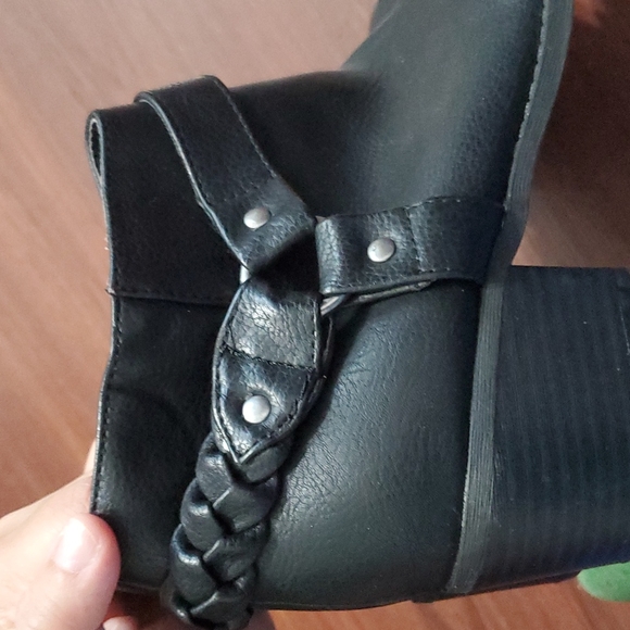 Black ankle boots - Picture 4 of 5